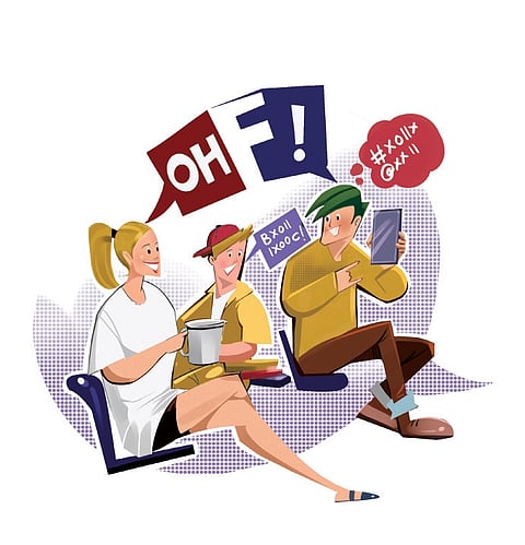 Prevalent usage of cuss words today is anything but language evolution, but instead a sign of the changing times.