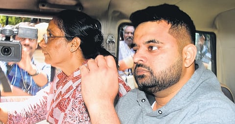 SIT officers accompany Hassan MP Prajwal Revanna  