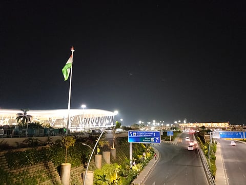 Flights later returned to Bengaluru after the weather conditions improved at Kempegowda International Airport.