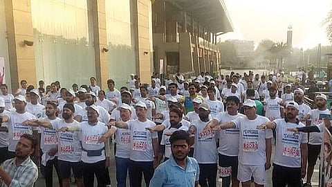 ‘Run for Democracy’ marathon organised to boost voter awareness.