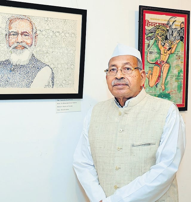 Mahendra Kumar Saxena, artist