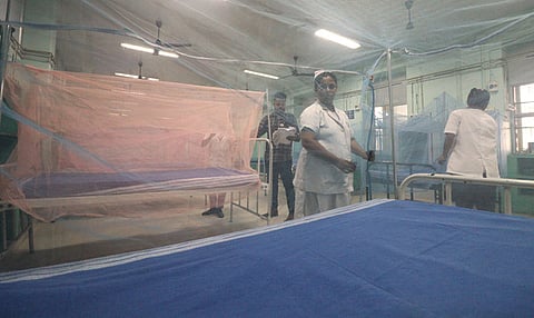 A special ward has been set up for dengue patients. Image used for representation.