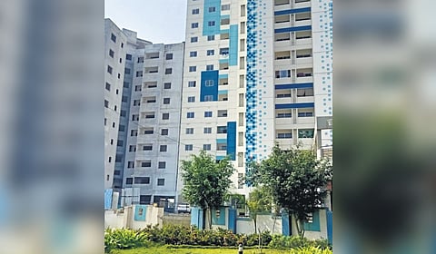 ‘Commune One’. a project on the Anekal-Chandapura Road of Anekal taluk with 384 flats comprising 1BHK, 2BHK and 3BHK, had not been completed by the  builder, Commune Properties Pvt Ltd.