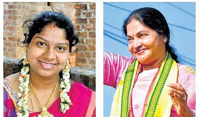 TDP's Prashanthi Reddy and Nelavala Vijayasree are contesting for the first time from Kovur and Sukkurpet constituencies respectively.