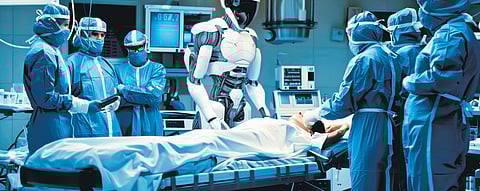 Transition from open to robotic assisted kidney transplant can be compared to the switch from landline to mobile.