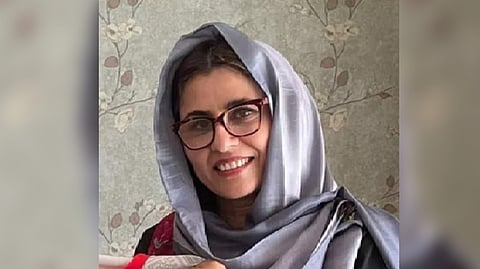 Afghan diplomat in India, Zakia Wardak.