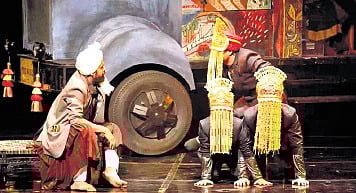 A still from the play 