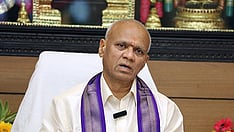 former Tirumala Tirupati Devasthanams (TTD) Additional Executive Officer AV Dharma Reddy .