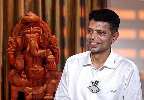 BJD leader and CM Naveen Patnaik's close aide VK Pandian. 