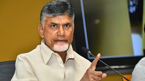 TDP chief N Chandrababu Naidu