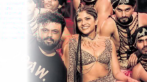 Nandu and Kavya Shetty