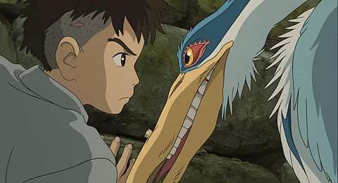 A still from Hayao Miyazaki’s 'The Boy And The Heron'
