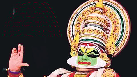 kathakali is a classical performance art that combines dance, drama and music