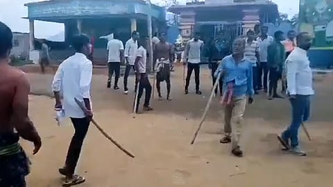 Group clashes among supporters of the ruling BJD and BJP were reported in areas like Maisanpur. 