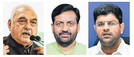 3 Dushyant MLAs meet Khattar, Congress knocks at Haryana Governor doors