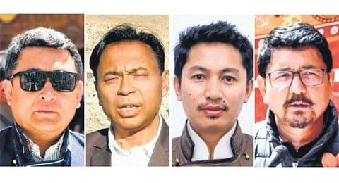 Tsering Namgyal, Haji Mohammed Hanifa, Jamyang Tsering Namgayal, Tashi Gyalson