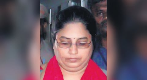 Nirmala Devi, the prime accused in the Madurai Kamaraj University (MKU) sex racket case 