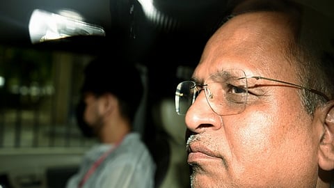 Former Delhi minister and AAP leader Satyendar Jain.