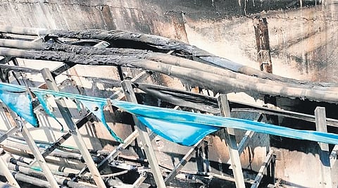 Hyderabad: Fire mishap in sub-station, officials suspect foul play