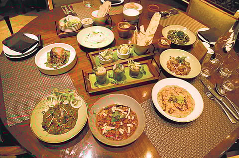 The main course was equally impressive, starting with a soothing Gujarati soup made from lentils and coriander.