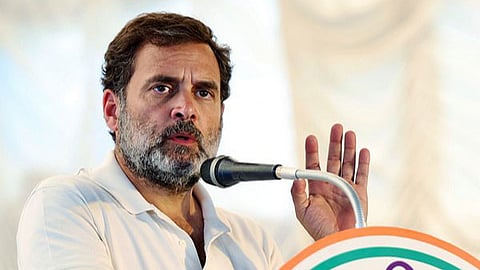 Congress leader Rahul Gandhi