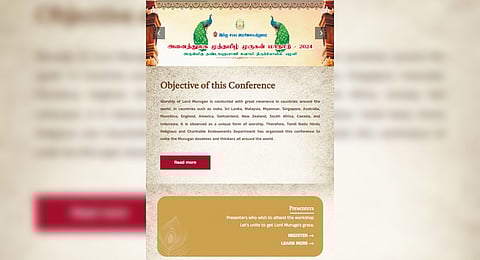 Portal launched for international Lord Muruga meeting