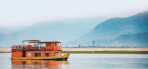 Brahmaputra river cruise