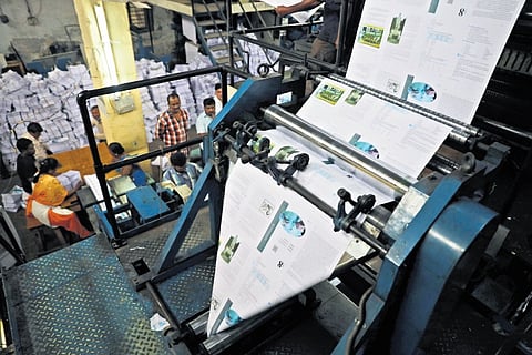 Inside Telangana’s textbook printing press
