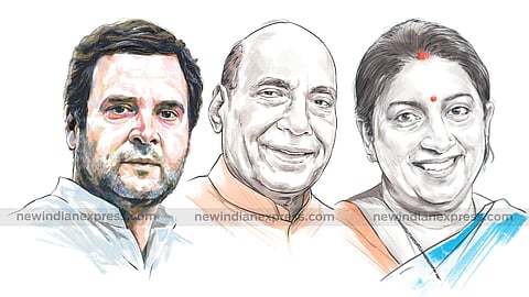 LS polls: Rahul, Smriti, Rajnath among key candidates on Monday's 5th phase in Uttar Pradesh