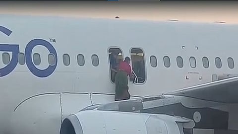 The aircraft was promptly moved to an isolation bay for thorough security inspection.