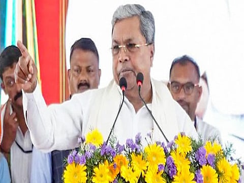 Chief Minister Siddaramaiah