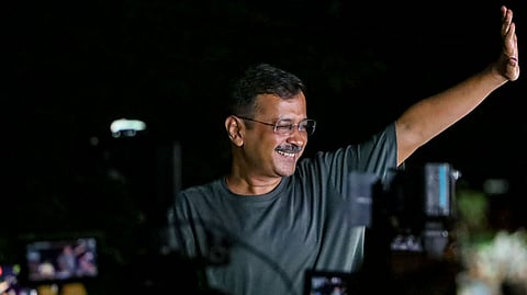 AAP National Convenor and Delhi Chief Minister Arvind Kejriwal 