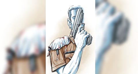 Around 11.30 pm on Thursday,  Ajay was intercepted by the team while he was coming in a car.