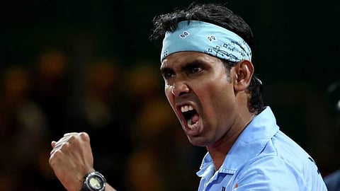 Indian table tennis legend and CWG medallist A Sharath Kamal