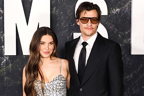 Millie Bobby Brown and Jake Bongiovi