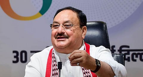 BJP president JP Nadda