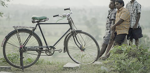 A still from Kurangu Pedal