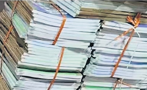 Police said that they raided the shop and recovered pirated textbooks worth Rs 2 lakh.