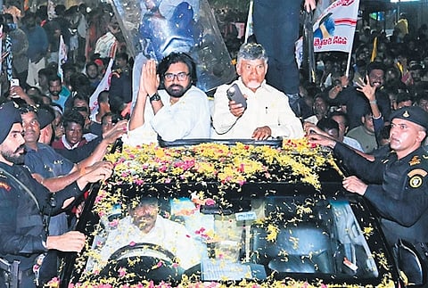  Jana Sena Party chief Pawan Kalyan