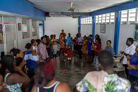 Parents attend training to learn how to help their children overcome trauma and fear amid persistent gang violence
