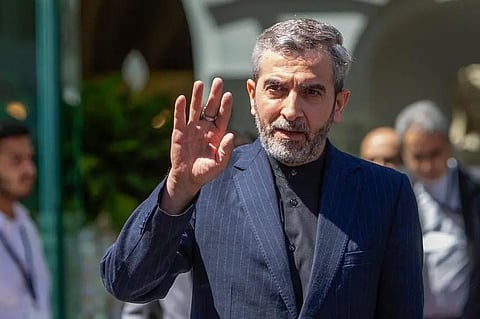 Iran's veteran nuclear negotiator Ali Bagheri.
