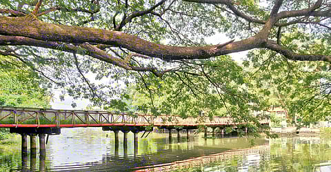 Tripunithura iron bridge 