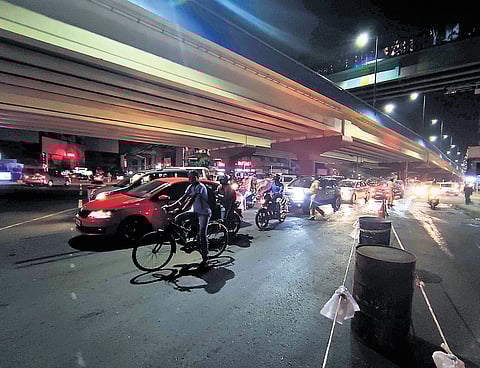 Traffic at Vyttila Junction 