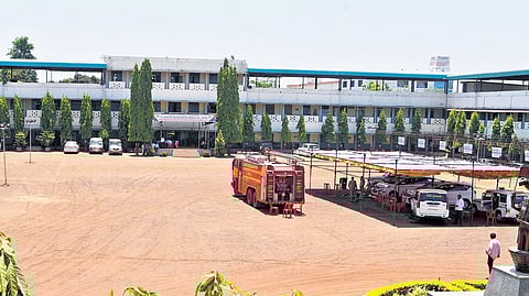 BVB College in Bidar has become a high-security zone, since it houses a strongroom where EVMs from the Lok Sabha polls have been stored.
