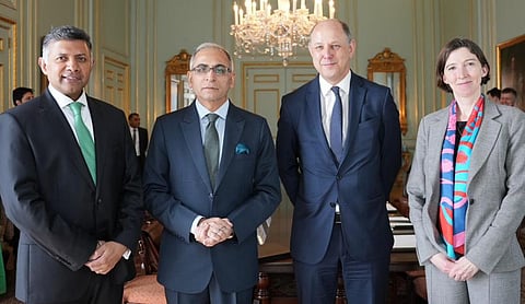 India and the UK are looking ahead to the next phase of bilateral cooperation (Photo | @HCI_London)