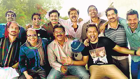 A still from the Malayalam blockbuster 'Manjummel Boys'