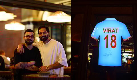 Virat Kohli and Vartik Tihara