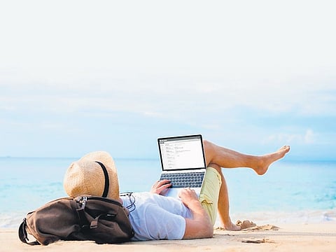 The rise of 'hush trips': Employees sneak into work from secret getaways