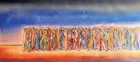 Expressions in watercolour capture the rich diversity of perspectives, styles, and techniques across generations.