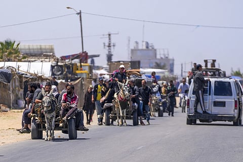 Israel orders new evacuations in the southern Gaza city of Rafah as it prepares to expand operations